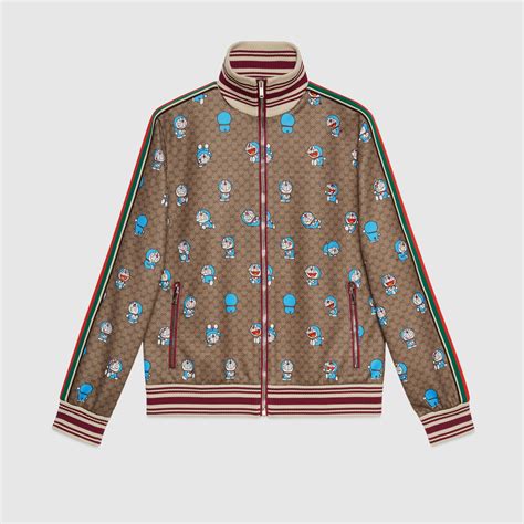 gucci x doraemon jacket|cartoon characters wearing Gucci.